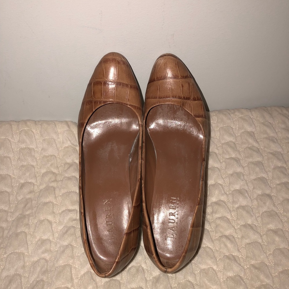 Ralph Lauren Brown Pumps